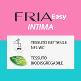 Toallitas vaginales orgánicas, biodegradables, compostables, calmantes, con pH equilibrado, biodegradables, 12 unidades