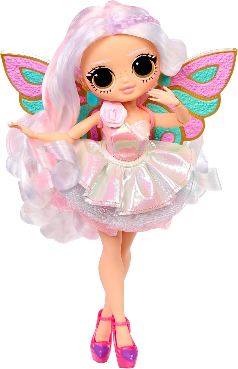 Jajaja ¡Sorpresa! Serie OMG Eye Spy - Hada - Incluye 1 muñeca con atuendo y accesorios, resolución de acertijos y descubrimiento sorpresa, 4 muñecas coleccionables