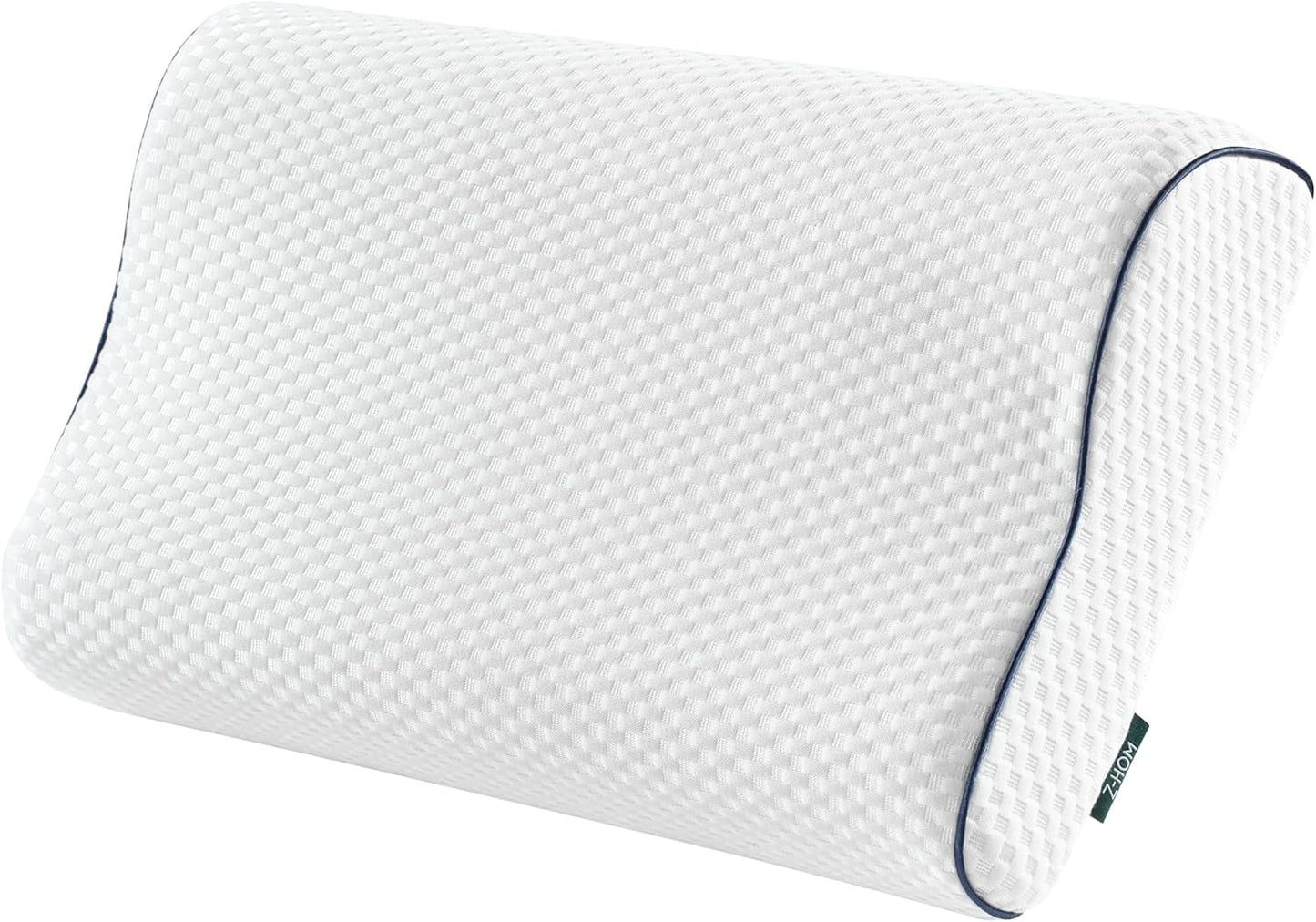 Z-Hom Almohada Cervical, Almohada Viscoelástica, Almohada para Dormir De Lado, Almohada Ergonómica, Almohada Antirronquidos, Almohada Ortopédica para Dormir, Funda Extraíble (49 X 30 X 7/10 Cm) Almohadas Ortopédicas Cervicales Naty Shop