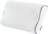 Z-Hom Almohada Cervical, Almohada Viscoelástica, Almohada para Dormir De Lado, Almohada Ergonómica, Almohada Antirronquidos, Almohada Ortopédica para Dormir, Funda Extraíble (49 X 30 X 7/10 Cm) Almohadas Ortopédicas Cervicales Naty Shop