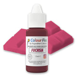 Colorante alimentario a base de aceite Sugarflair Colourflex fucsia, colorante alimentario líquido altamente concentrado, colorante alimentario para crema de mantequilla, chocolate, masa, fondant, glaseado y más - 15 ml