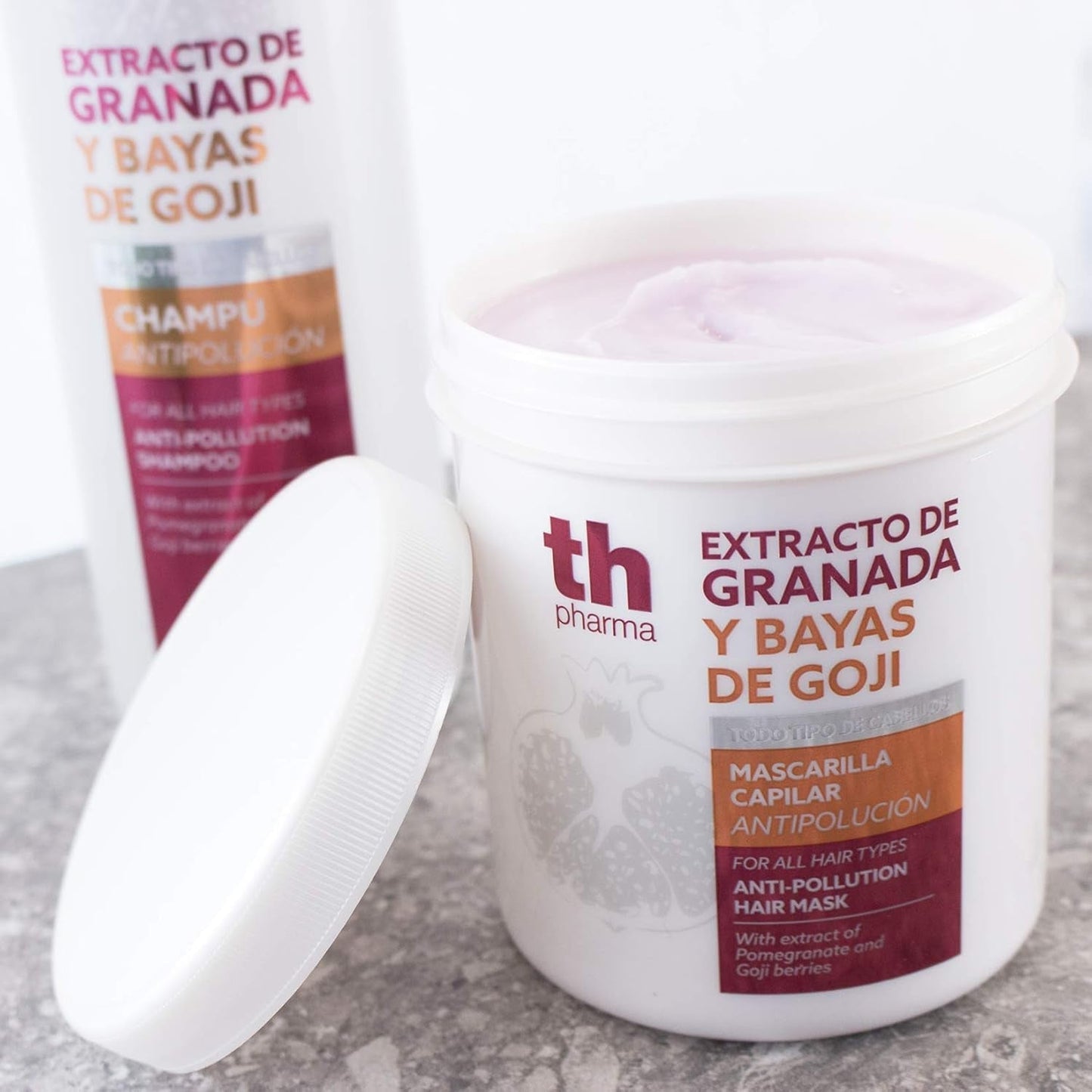 Mascarilla capilar antipolución, 700 ml Naty Shop mascarilla capilar