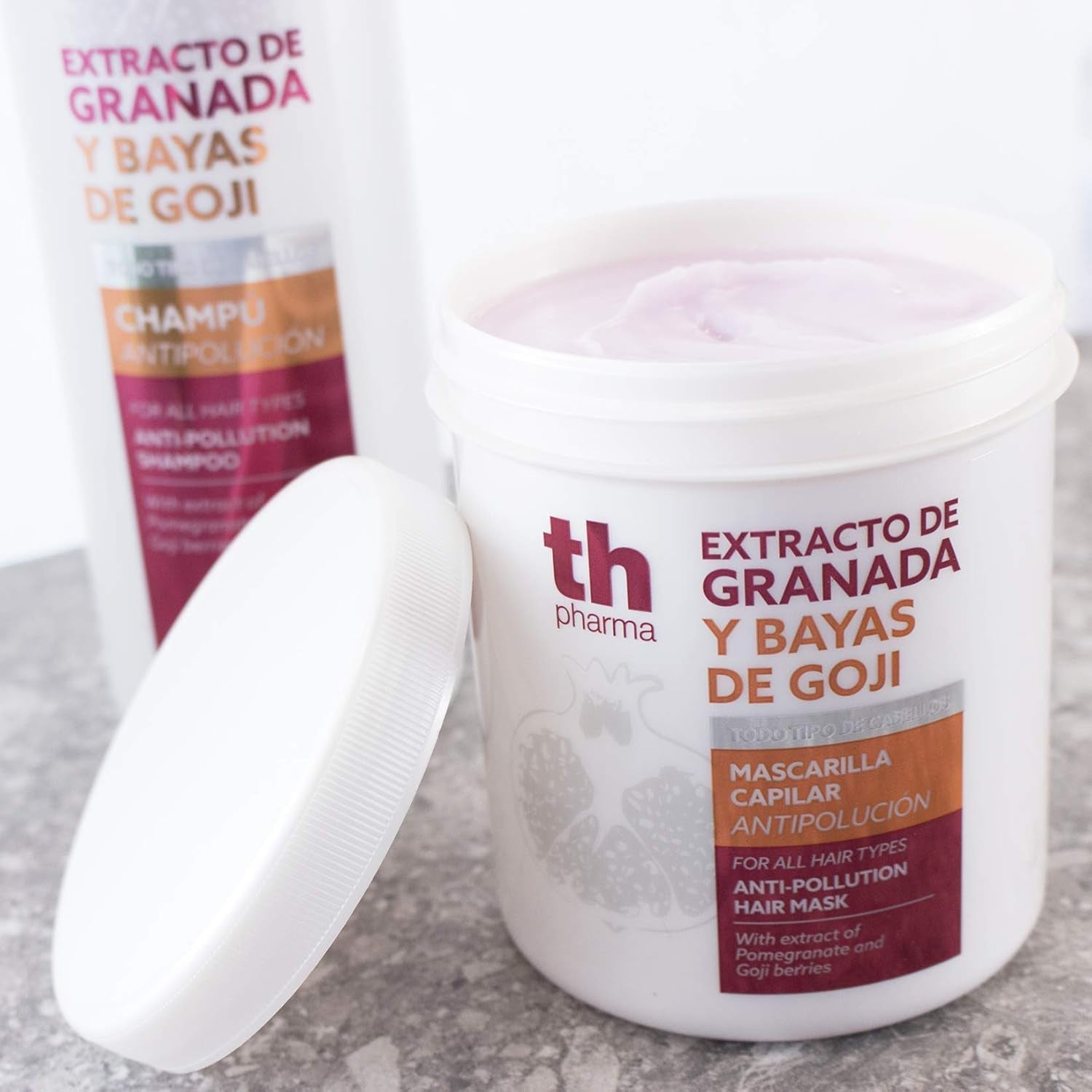 Mascarilla capilar antipolución, 700 ml Naty Shop mascarilla capilar