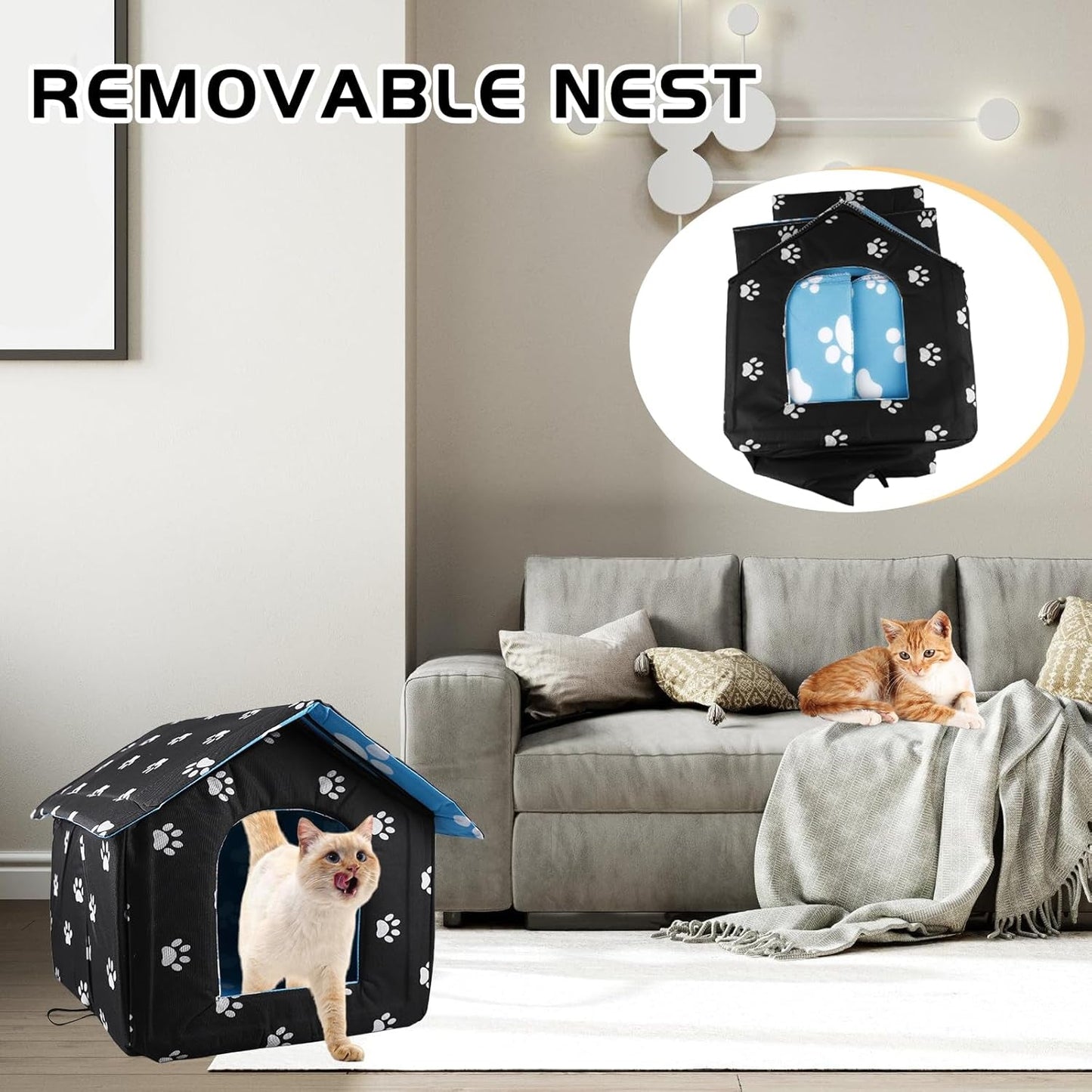 Mantas y Muebles, Mascotas, Casas y Cuevas, Gatos, Camas para gatos, Gatos - camas, colchones