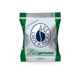 Caffè Borbone Kaffee Kapseln Respresso, Blaue Mischung, 100 unidades & Kaffee Kapseln Respresso, Entkofeinierte Dek Mischung - 100 unidades - Compatible con Häuslichen Kaffeemaschinen Nespresso®*