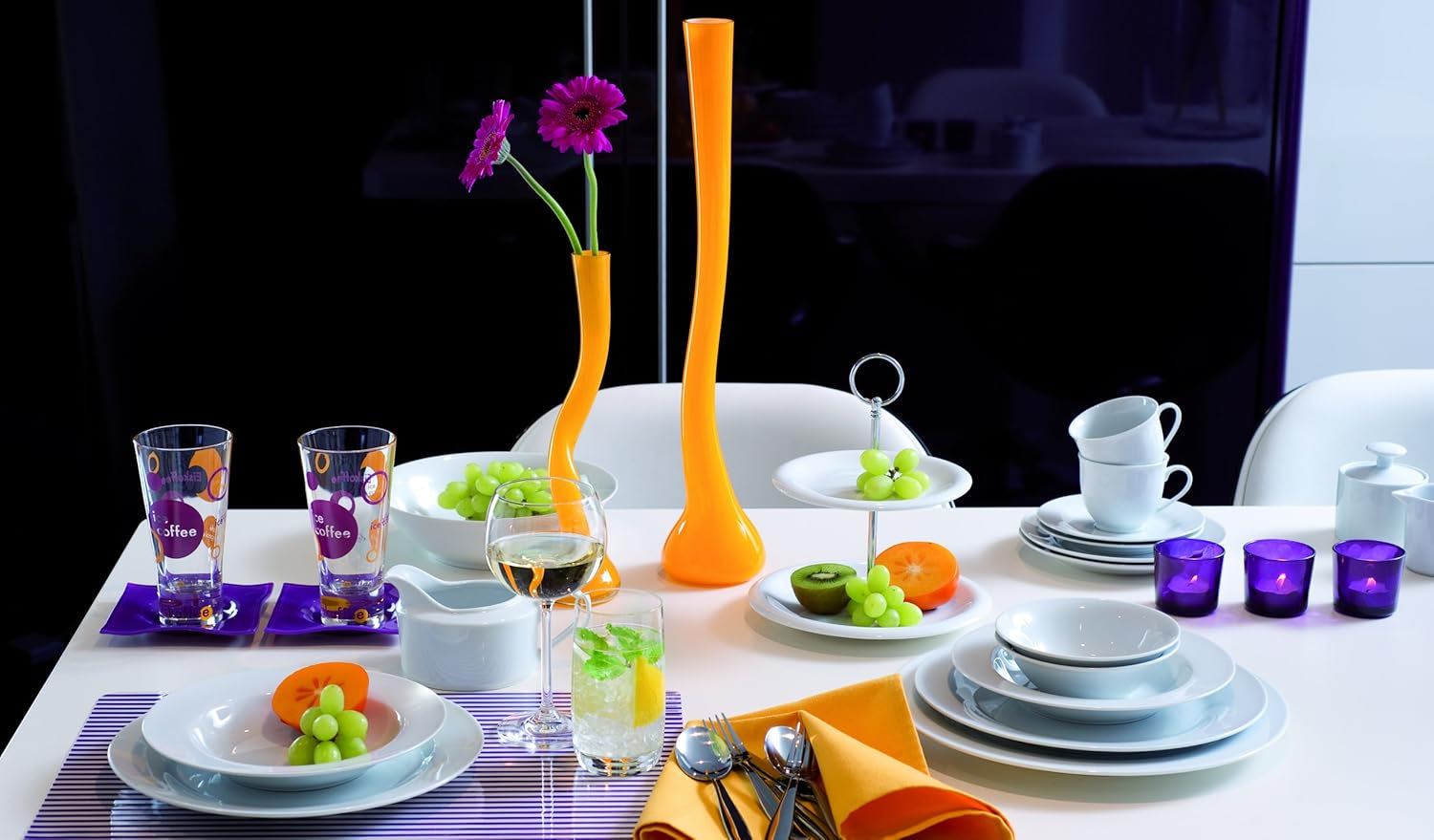 Vajilla Ritzenhoff & Breker Bianco, 12 piezas, porcelana
