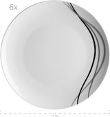 Mäser vajilla combinada, porcelana TAJO, blanco, 40 x 60 x 40 cm