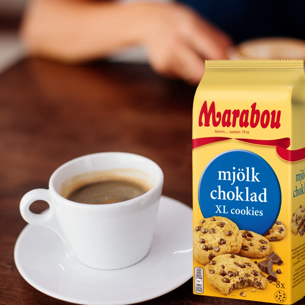 Galletas Daim Marabou Daim XL 10x184 g - Trozos crujientes de Daim en una deliciosa galleta