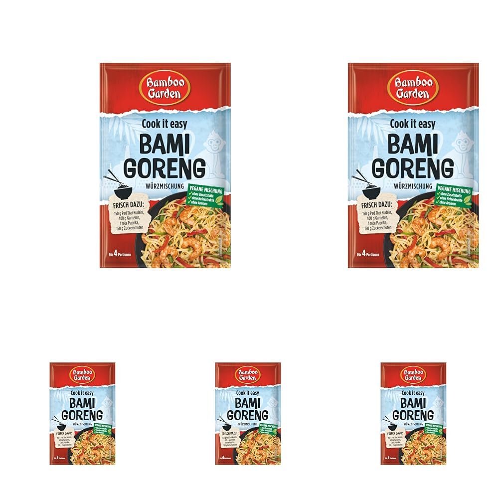Bamboo Garden Bami Goreng Wurzmischung - Ideal para 4 porciones