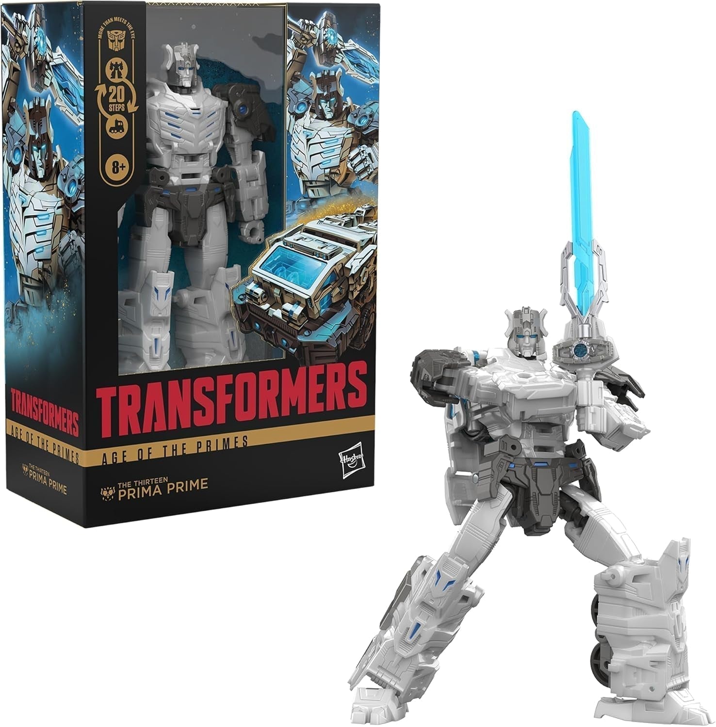 Transformers Age of the Primes Voyager Class the Thirteen Prima Prime, figura de acción transformable Figuras de acción Naty Shop