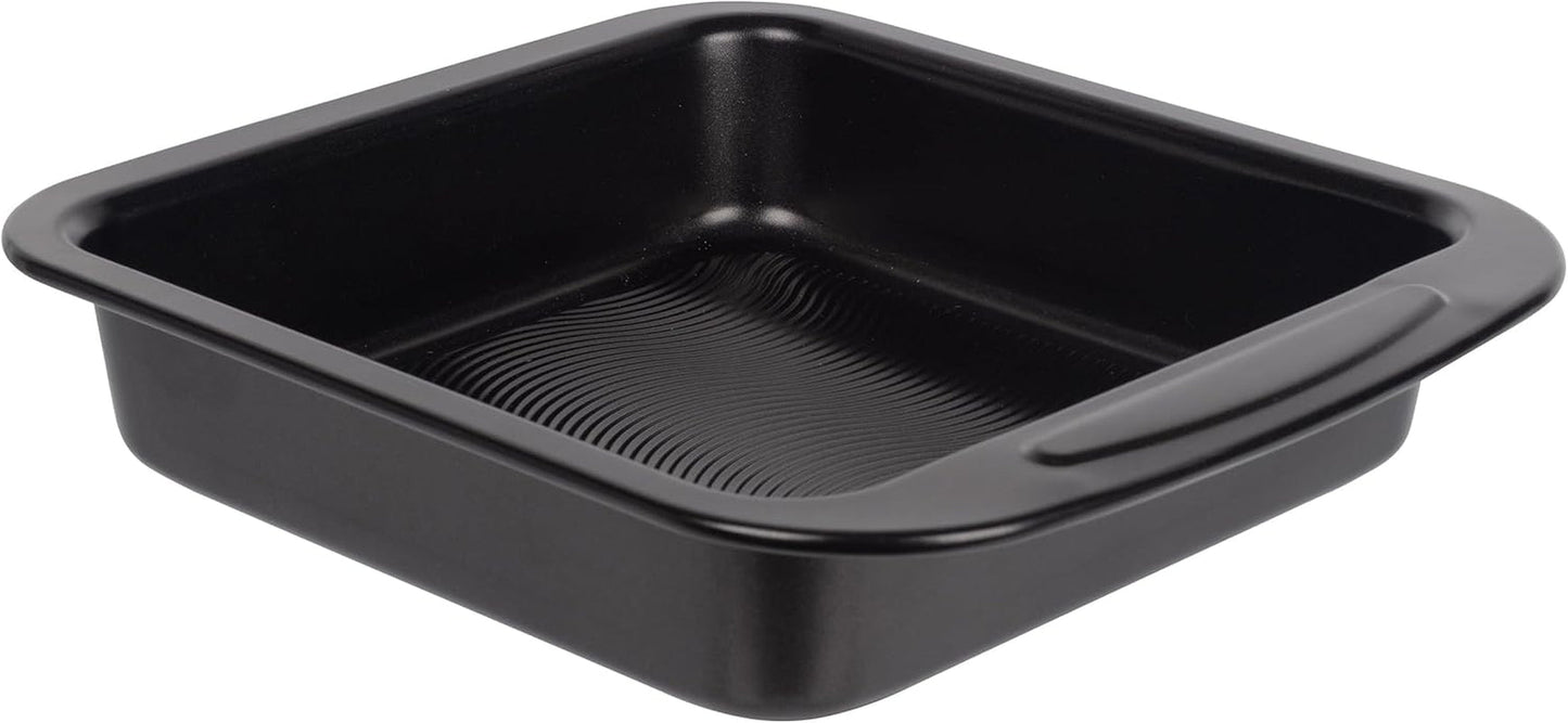 Masterpro Foodies - Bandejas de horno para 6 muffins - Distribución uniforme del calor - Fabricadas en acero al carbono - Fondo antiagarrotamiento - Extraíbles y fáciles de lavar Naty Shop Bandejas y bandejas de horno Multicolor 25,4 X 22,8 X 4,8 Cm