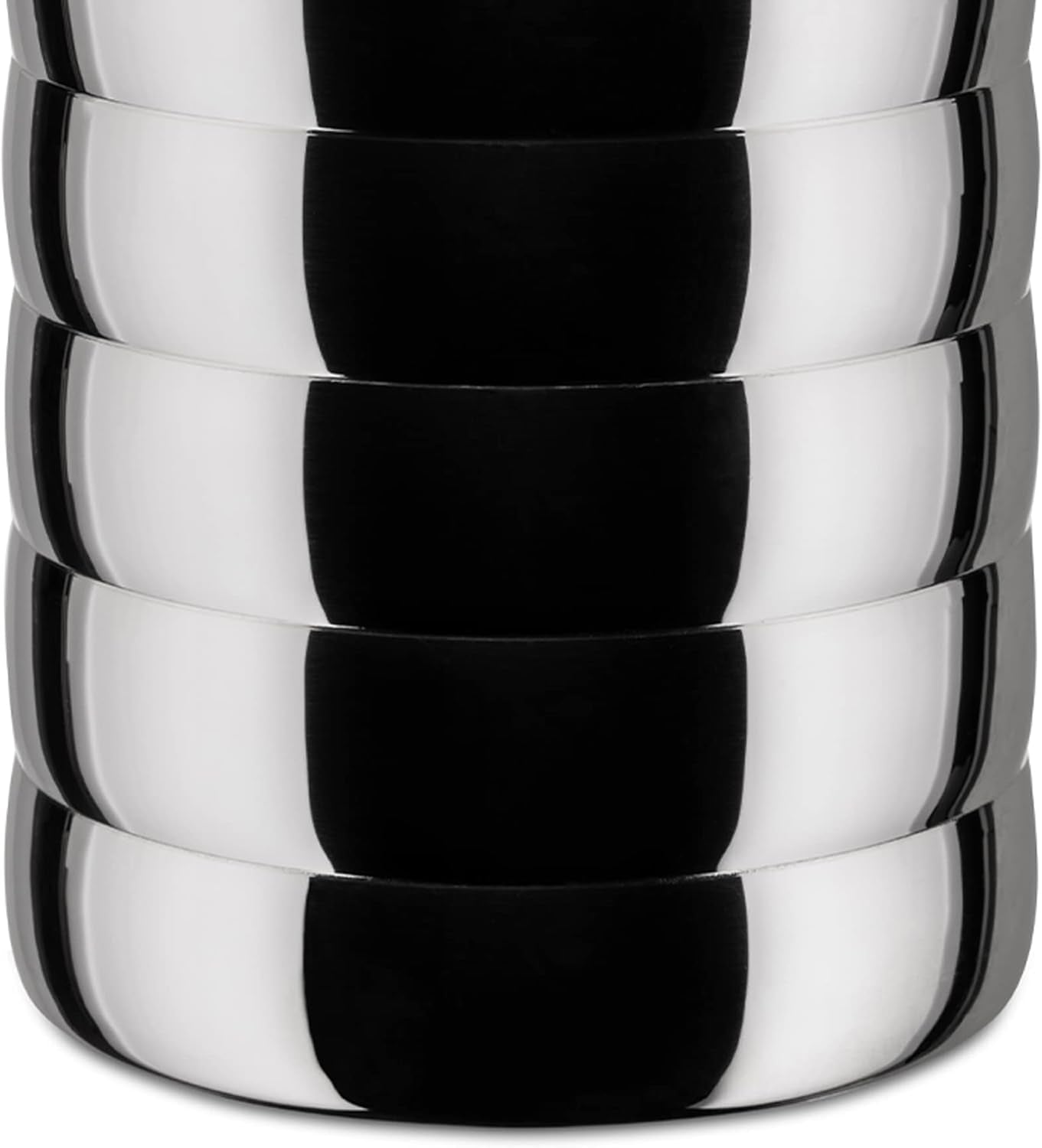 Alessi Kalistò 2 CB02 - Tarro de cocina en acero inoxidable 18/10 con pomo de aluminio, 114 cl, plateado Cajas para conservar alimentos Naty Shop