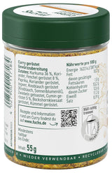 Fuchs Gewürze Curry, asado, 55 g