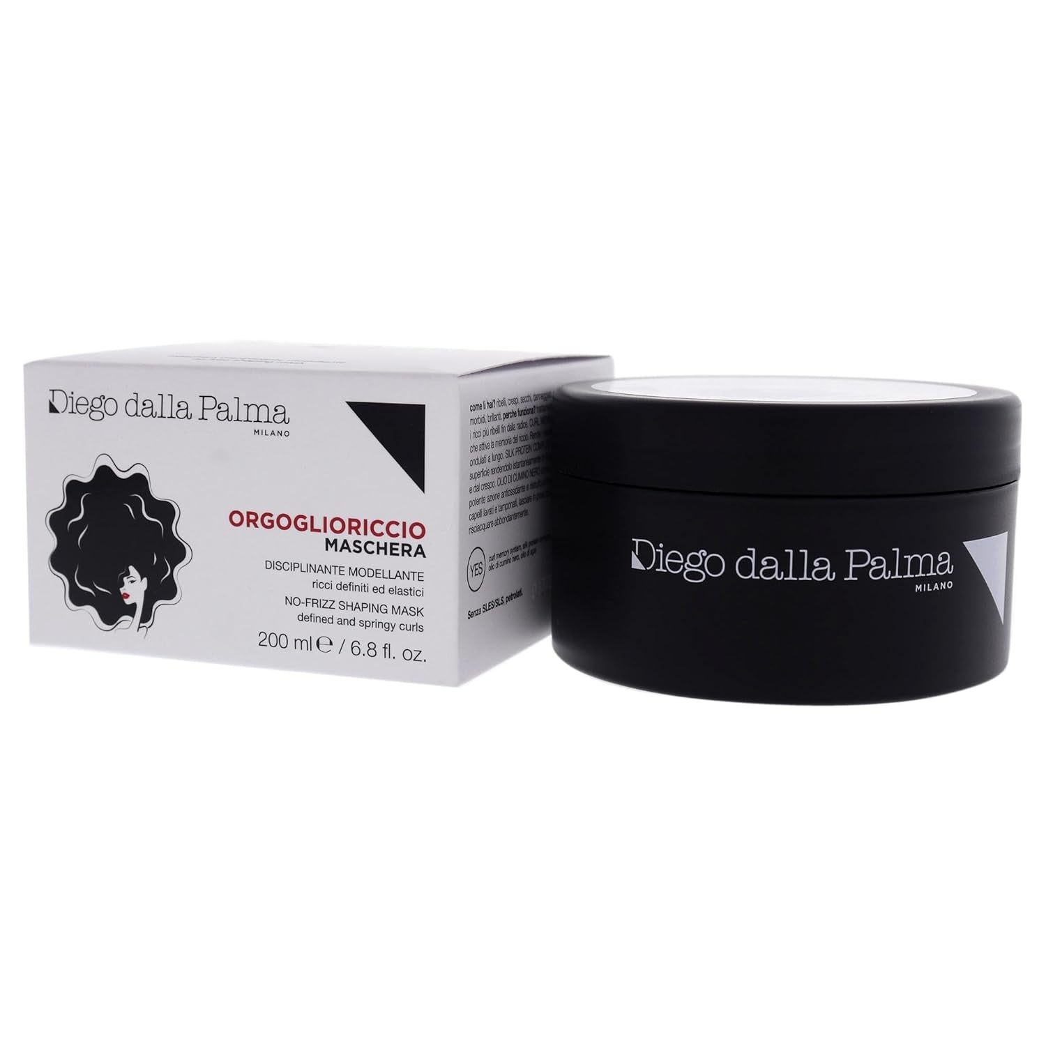 Orgoglioriccio Mask 200ml diseño gubernamental Mascarilla capilar Naty Shop