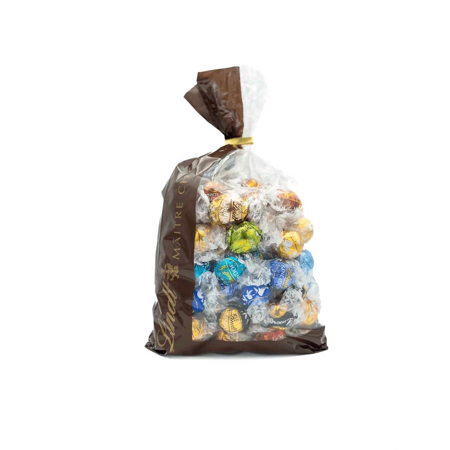 Chocolate Lindt | Surtido LINDOR | 1371g | 110 trufas de fino chocolate con relleno que se deshace en la boca | Regalo de chocolate para compartir