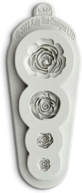 Katy Sue, Molde Silicona 4 Rosas Cocina Naty Shop