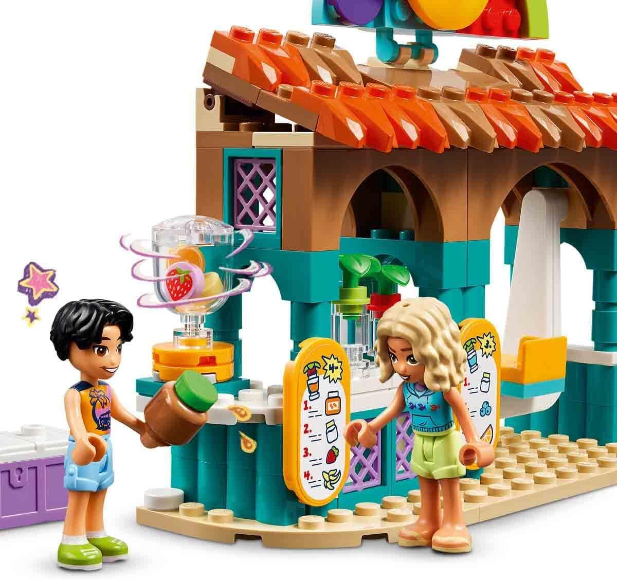 LEGO Friends Puesto de batidos en la playa Juego de rol Idea de regalo para niñas y niños de 6 años con figuras de juego Tortuga y accesorios Juguete de desarrollo social 42625 Juegos de construcción Besuche de LEGO-Store