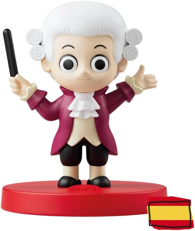 Personaje sonoro - dulce sinfonía de Mozart - canciones - juguete, contenido educativo, español, niños desde 0 años, multicolor, FFL30003 Jucarii Bebe Naty Shop Título predeterminado