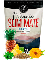 VITSTORM® Slim Tea Cardamomo – Té Yerba Mate BIO – Té detox y diurético – 100G