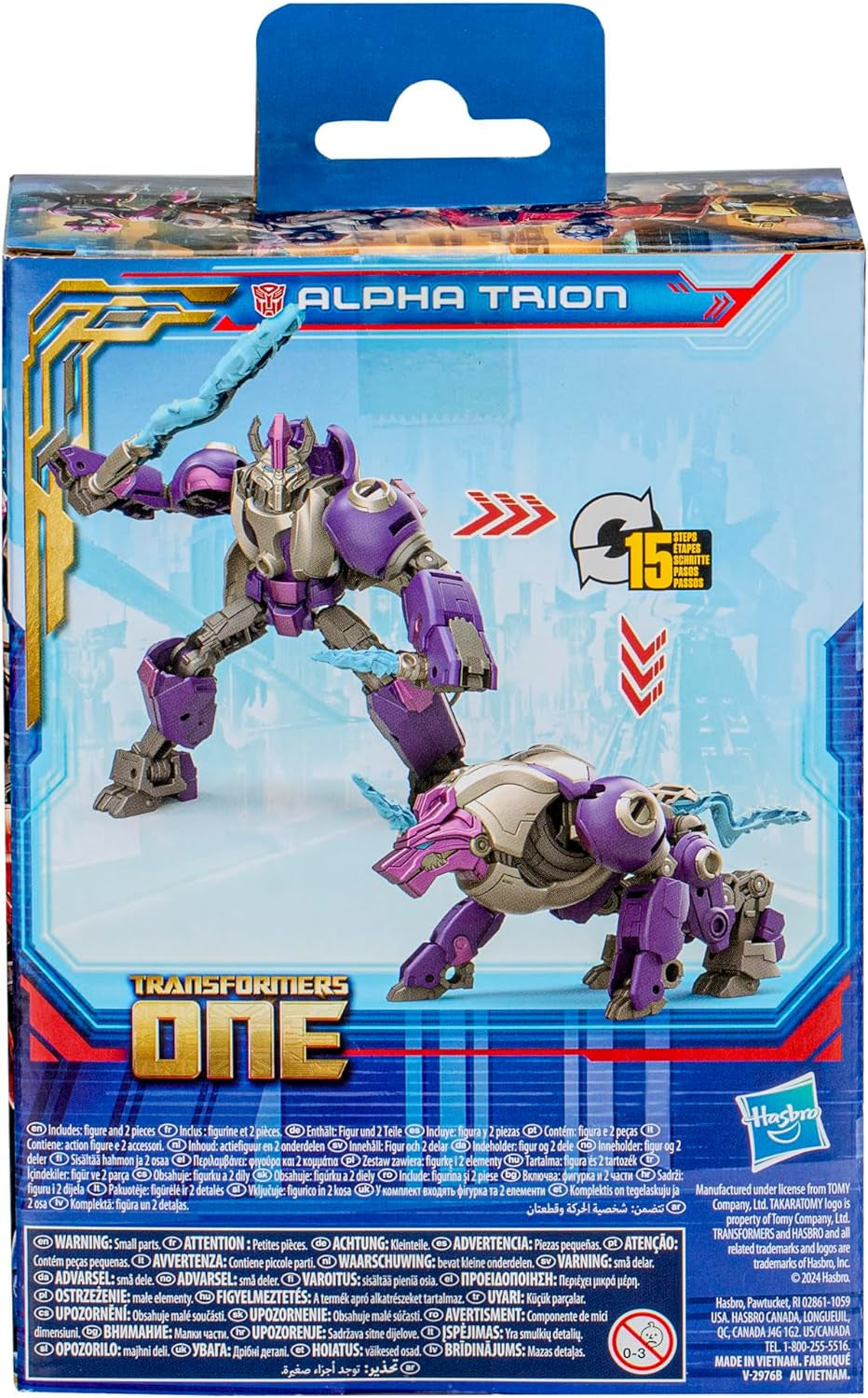 Figura Transformers One Prime Changer Alpha Trion Figuras de acción Naty Shop
