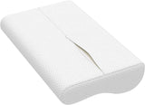 Bonmedico Almohada Ergonómica Grande - Almohada Ortopédica de Soporte para el Cuello - Almohada Cervical para Dormir de Lado, Dormir boca arriba - Almohada Viscoelástica - Almohada para Dormir Adultos - Regalos Bienestar Almohadas Ortopédicas Cervicales Naty Shop