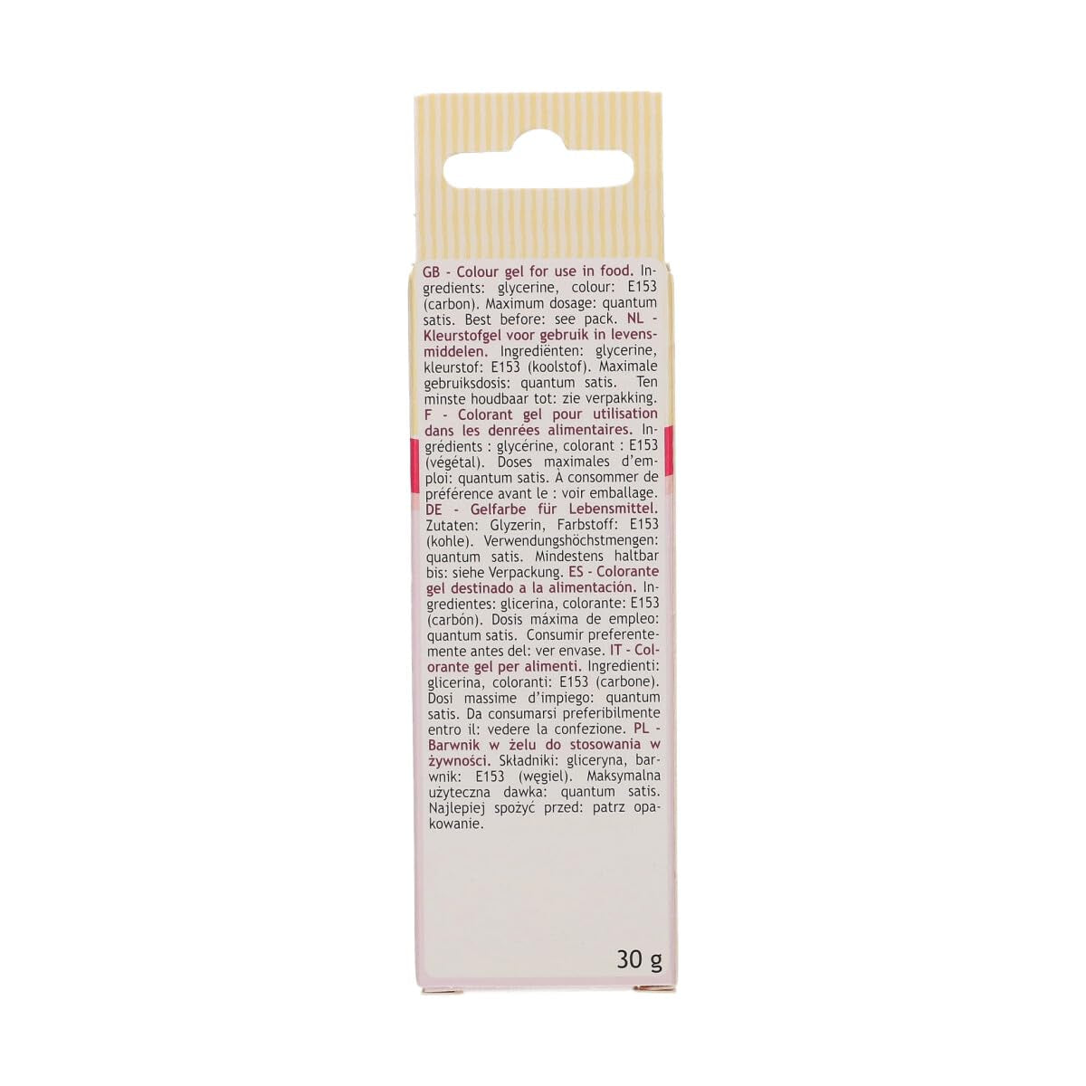 Colorante alimentario Funcakes, gel negro: Colorante alimentario altamente concentrado para masa, nata, fondant y mazapán. Fácil dosificación. Una sola gota para crear colores vibrantes. Halal. 30 gramos.