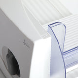 JECF0300 Cortadora Eléctrica Compacta, Cuchilla Extraíble de Acero Inoxidable, Diámetro 170mm, Control de Grosor 0 a 15mm, 150W Naty Shop Ralladores y Cortadoras