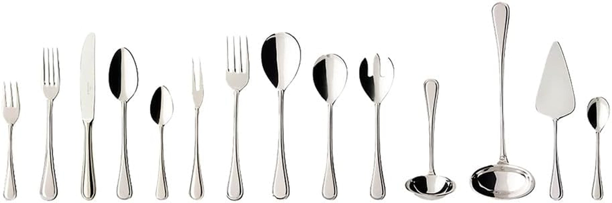 Villeroy And Boch Neufaden Merlemont Cubiertos para hasta 12 personas, 70 piezas, acero inoxidable Cocina Naty Shop