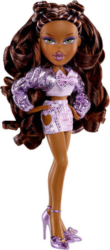 BRATZ Pop Starz Sasha – Muñeca de moda con llavero, atuendo y accesorios musicales coleccionables