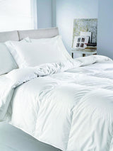 Nottetempo, Edredón De Plumas De Oca, Cama Individual, 205 X 155 X 2 Cm, Bianco Edredones y edredones Naty Shop
