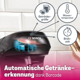 Bosch Tassimo Happy Friendly TAS102E Cafetera espresso de cápsulas, más de 70 bebidas, apta para todas las tazas, parada automática, sostenible, dosificación perfecta, ahorro de espacio, 1400 W, negra