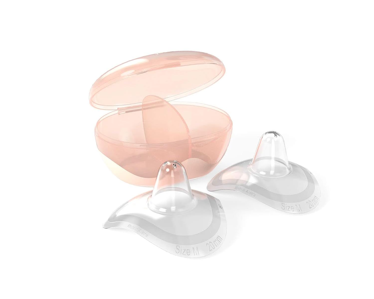 Nip® Protectores para pezones First Moments, 2 piezas Accesorios Alimentación y Lactancia Bebe Naty Shop M (2 piezas)