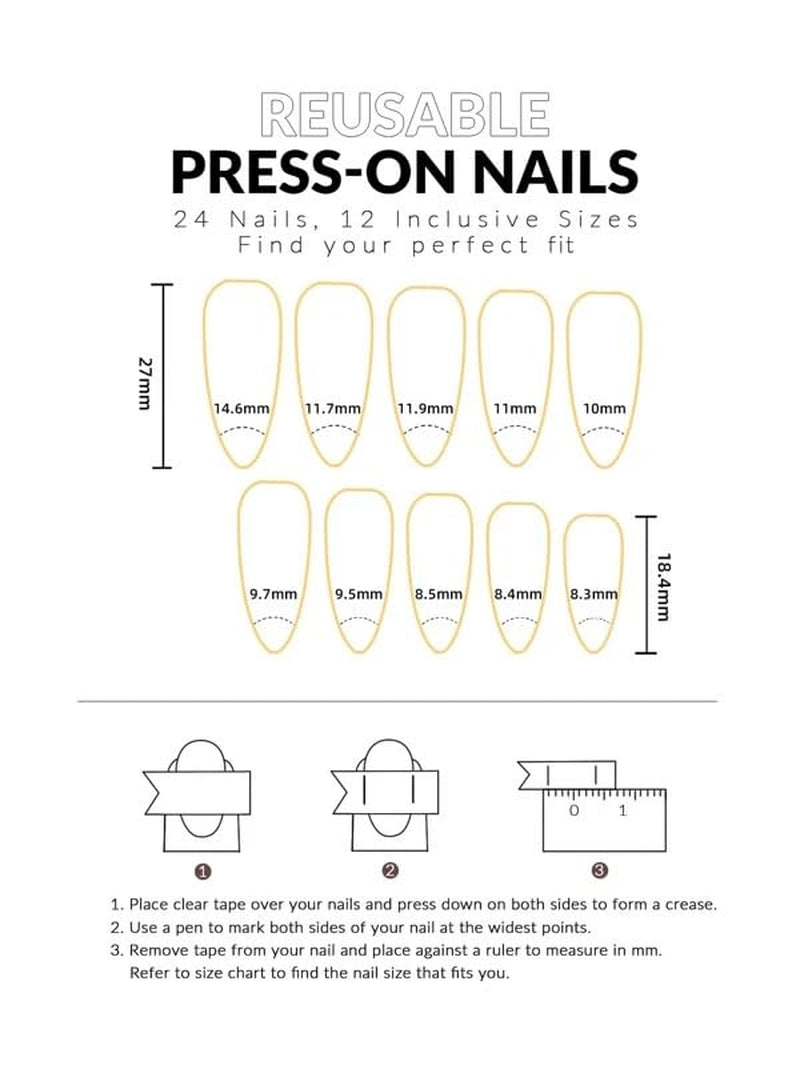 Mouyouglow-uñas largas Stiletto, color blanco lechoso, degradado, purpurina rosa, uñas postizas frescas con pegamento, uñas artificiales con purpurina rosa ombré