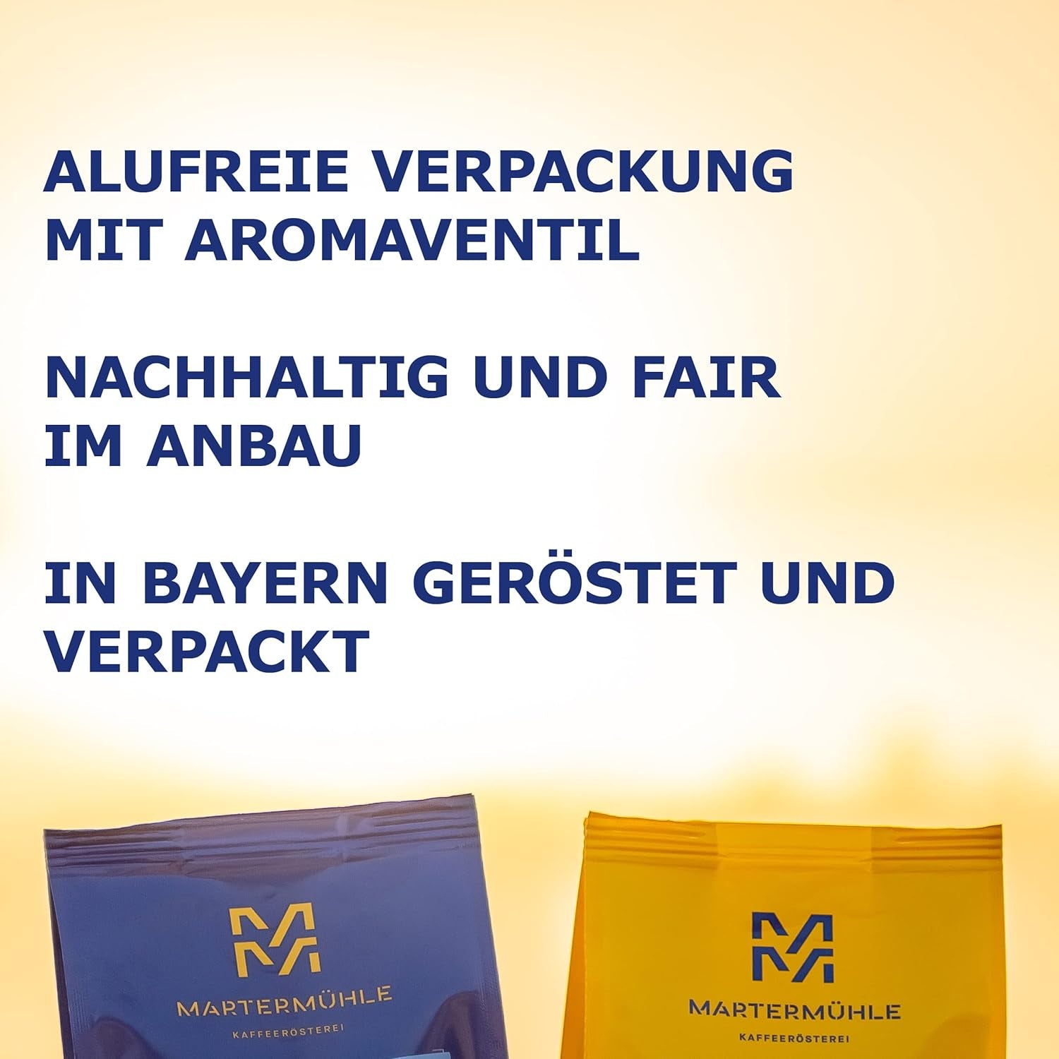 Martermühle Mexiko Bio Espressobohnen entkoffeiniert 1kg mittelkräftig I Arábica I Sabor: Turrón, Zartbitterschokolade I Ganze Bio Espresso-Bohnen schonend geröstet, säurearm