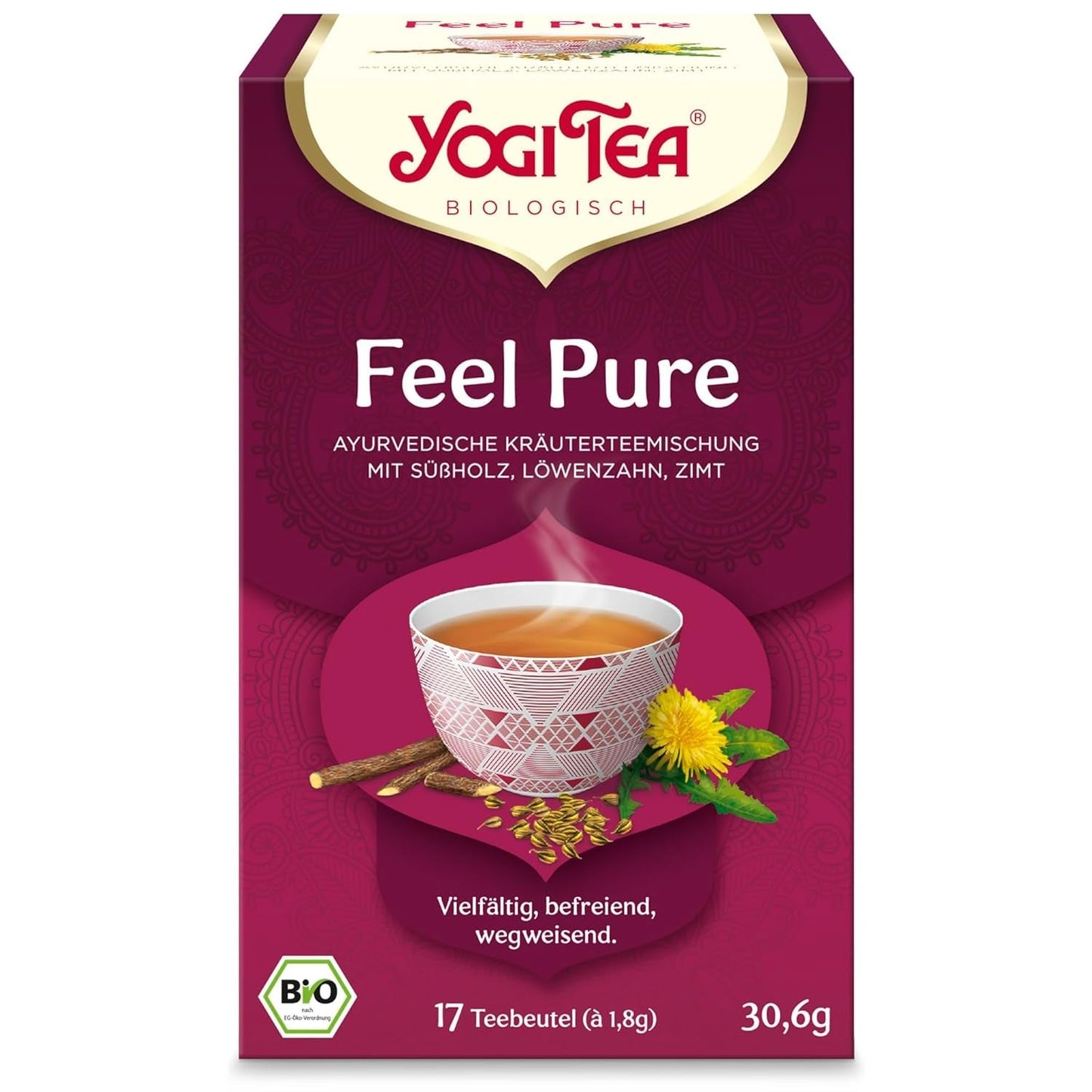 Yogi Tea Alpia Bio Detox, 17 sobres, 30,6 g
