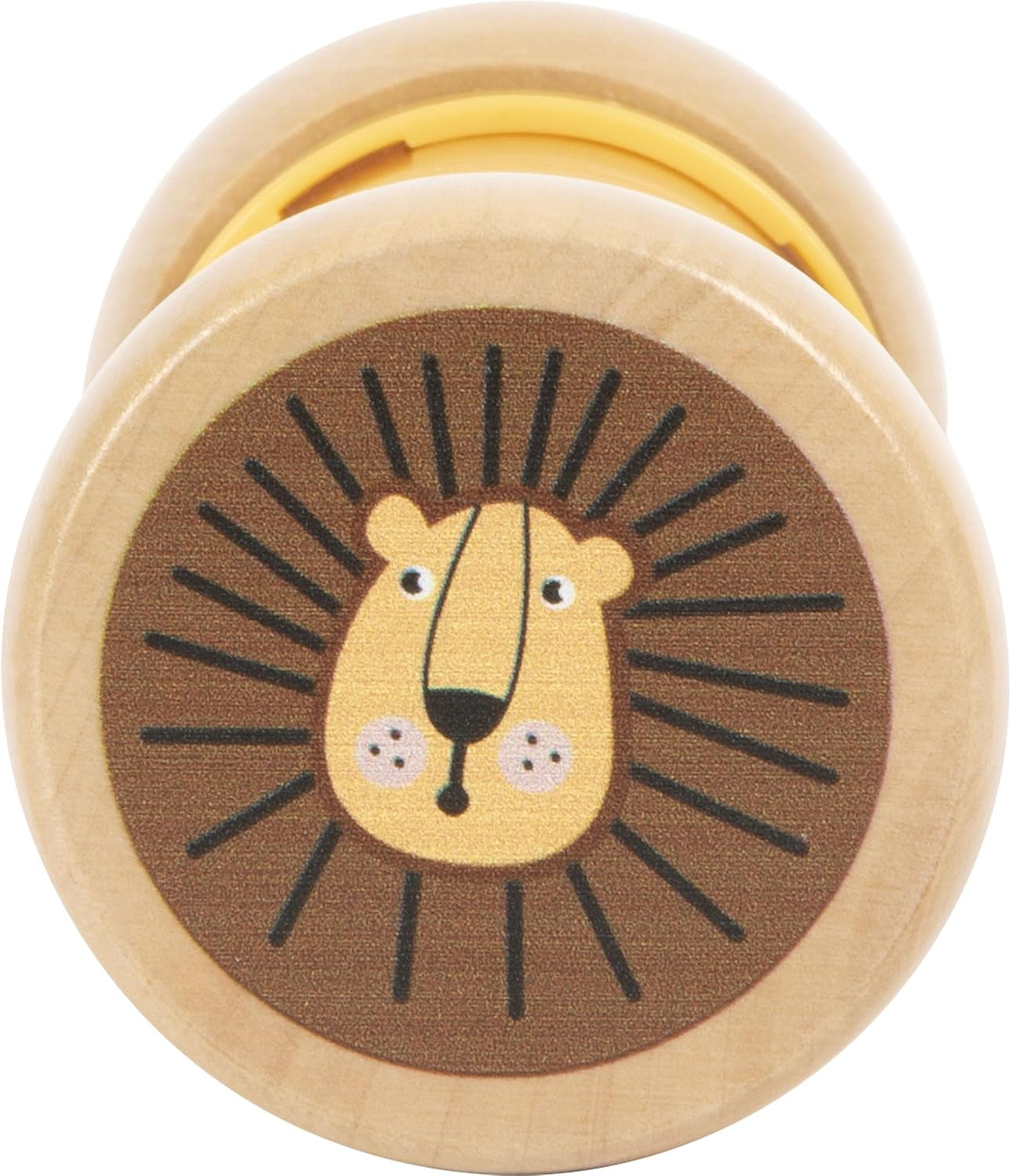 Small Foot Sonajero Rainmaker "Safari", fascinante juguete sensorial de madera, para niños a partir de 6 meses, 12458 Baby Toys Naty Shop