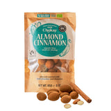 Bocaditos Orgánicos - Almendras con Canela y Almendras con Chocolate Belga Oscuro / Sin Azúcar Añadido, Sin Edulcorantes / Vegano y de Comercio Justo / 1 x 85g