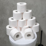 Papel higiénico Renova 4 capas blanco decorado perfumado - 12 rollos rollo Blanco Decorado Perfumado