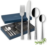 Juego de cubiertos Villeroy & Boch Blacksmith para hasta 6 personas, 24 piezas, acero inoxidable