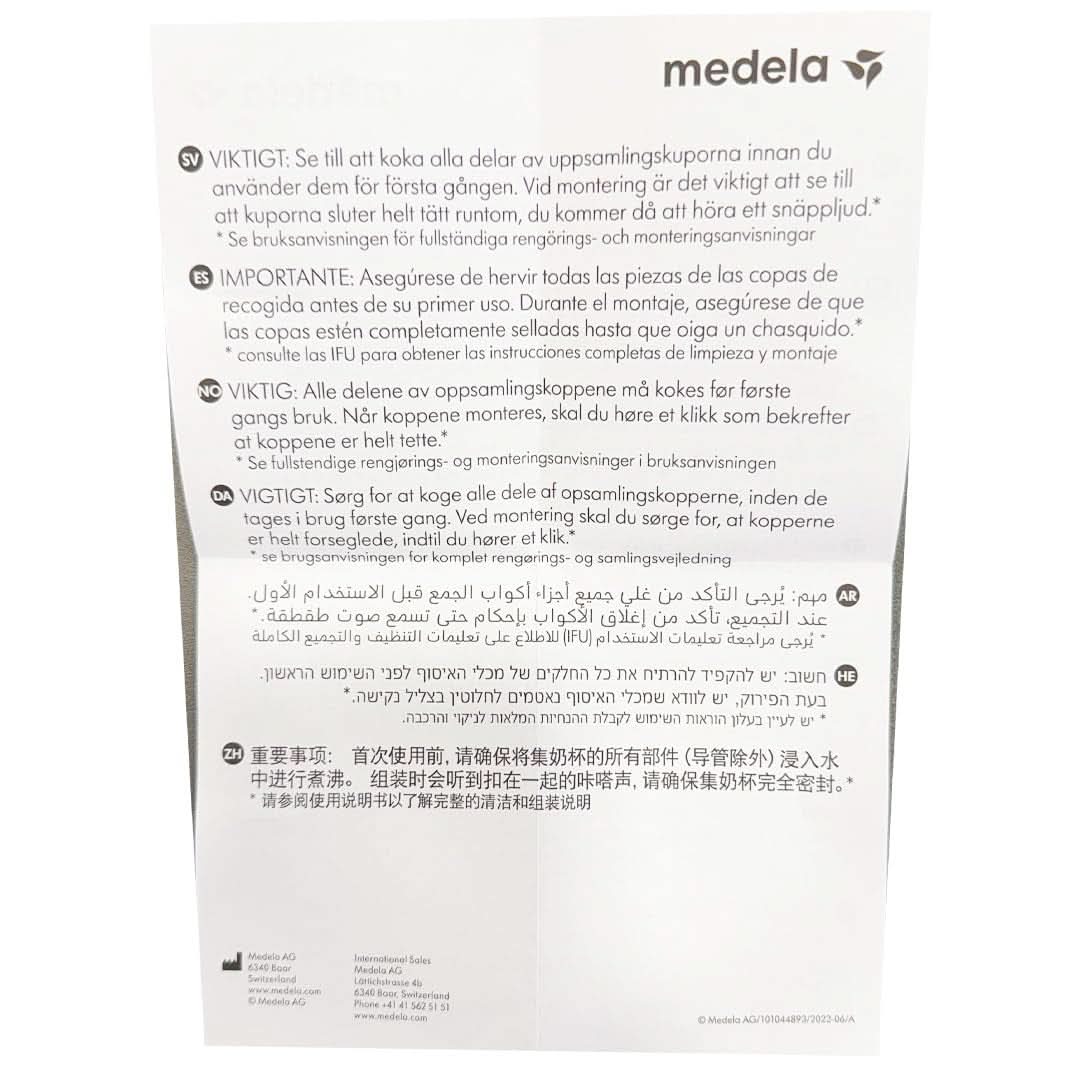 Protectores de pecho Medela, sin BPA Accesorios Alimentación y Lactancia Bebe Naty Shop
