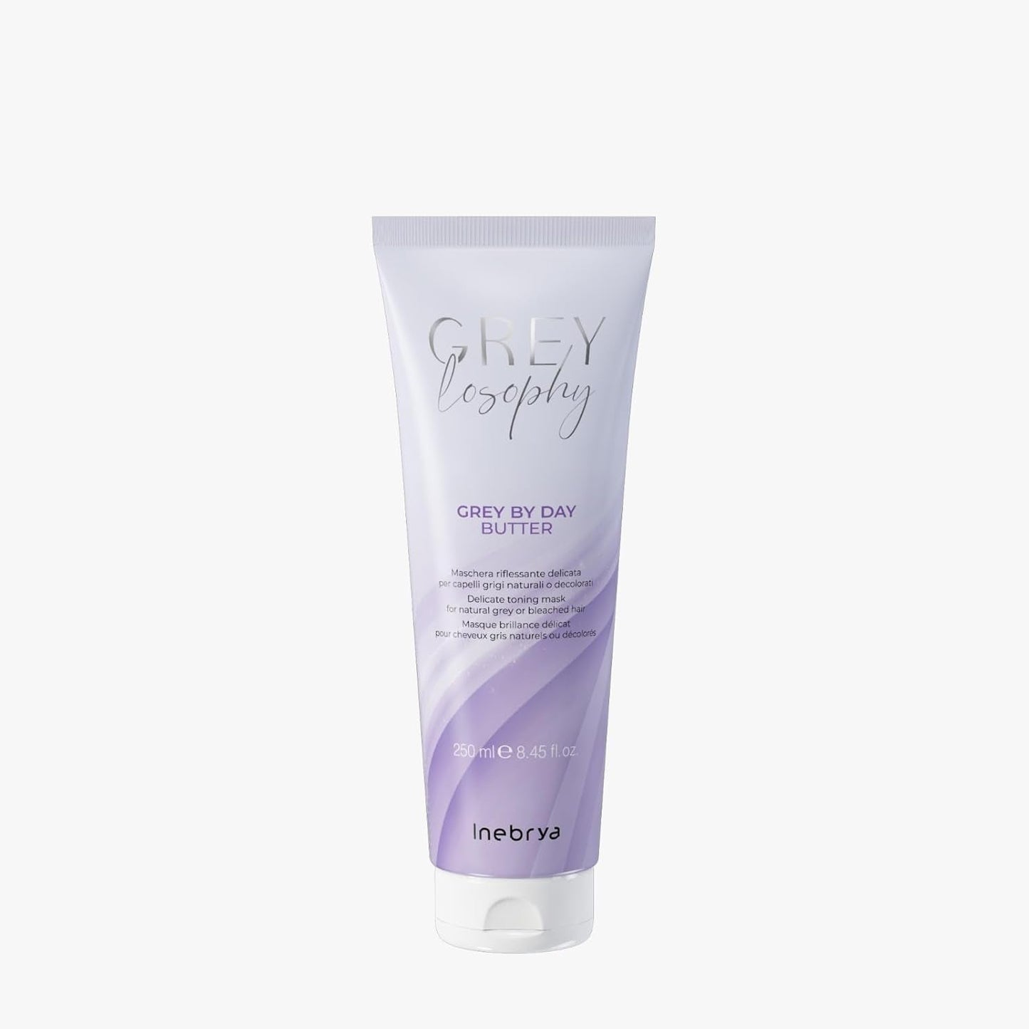 Inebrya Greylosophy Mascarilla suave para reflejos para rubio natural gris o rubio platino, 250 ml Naty Shop Mascarilla capilar Título predeterminado