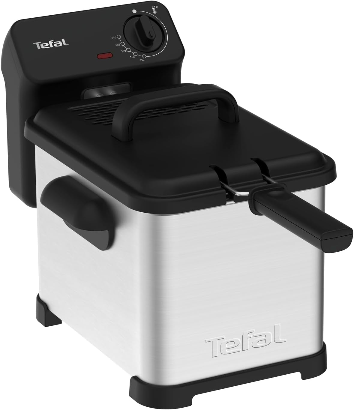 Tefal Family Pro Access 4.0L, 3000 Watt, semiprofesional, con aceite, depósito de aceite extraíble, tecnología de zona de refrigeración Electrodomésticos Naty Shop