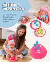 BABY Born Emma - muñeca bebé 43 cm - 10 funciones incluidos accesorios y colchón - Funciona completamente sin pilas - Apto para niños a partir de 3 años