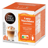NESCAFÉ DOLCE GUSTO Latte Macchiato Caramel Kaffeekapseln Paquete de 3 (3 x 16 Kapseln)