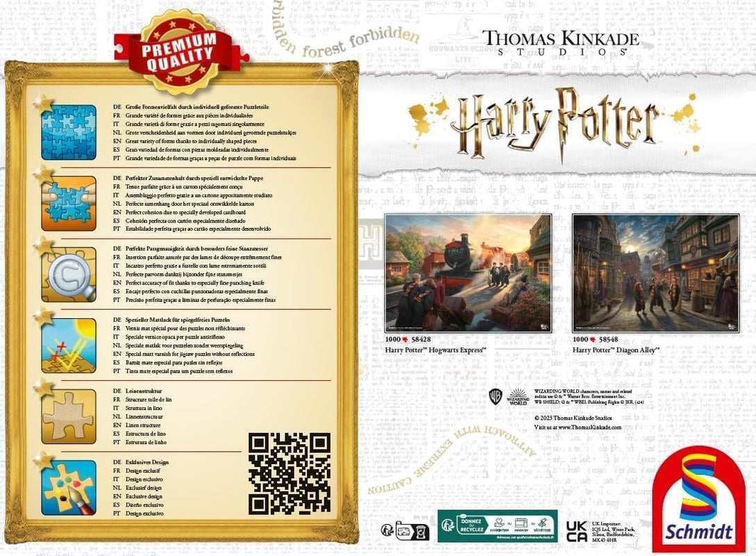 Mundo Mágico Harry Potter Hogwarts Express Puzzle Naty Shop
