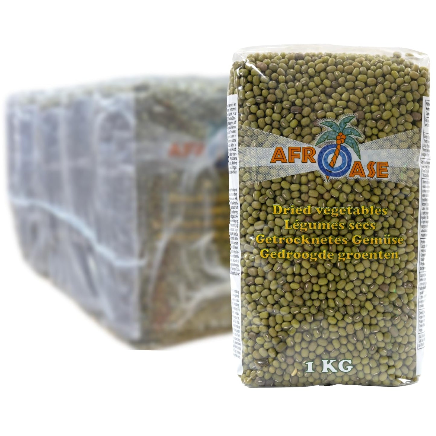 AFROASE - Judías verdes mungo - 1 x 1 kg