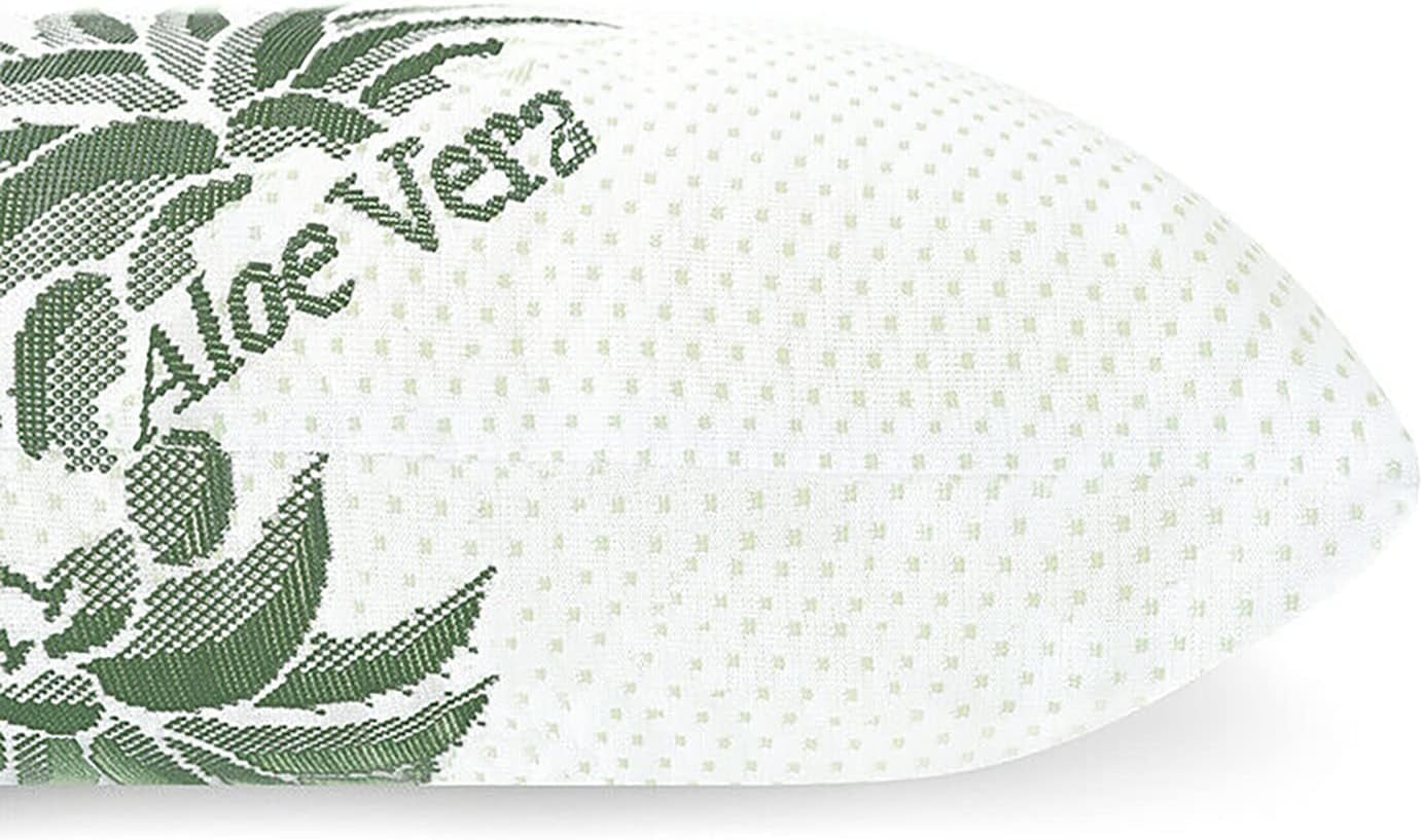 Mister Sandman Almohada Ergonómica 40x80, Almohada Cervical con Cómoda Funda de Almohada, Almohada de Viscosa Perfecta para Dormir boca abajo, boca arriba y de lado, Almohada Viscoelástica