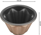 Tefal Creabake J3089304 3 Stück Brioche-Backform Antihaft-Beschichtung, Leicht Entnehmbar, Stapelbar, Einfache Austellung, Backform Moldes y bandejas para hornear Naty Shop