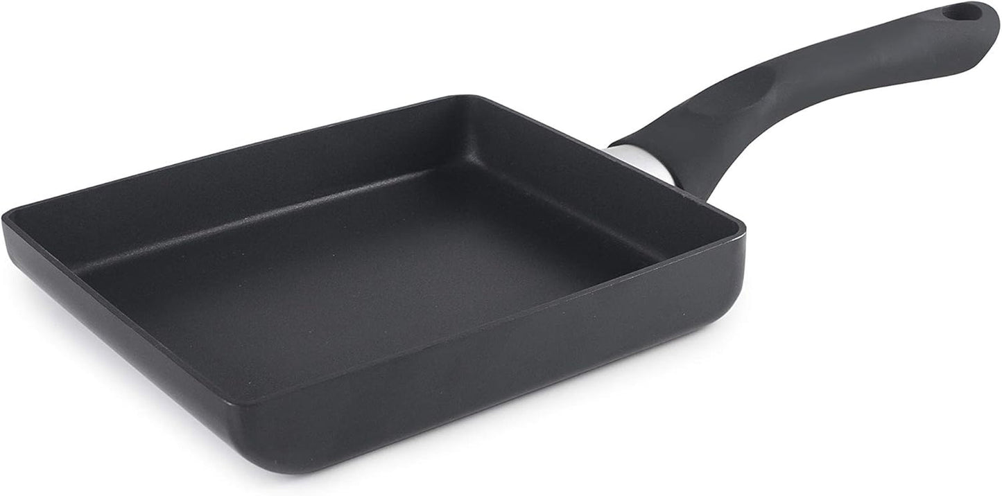 Sartén Tamagoyaki Inducta, Aluminio, Negro, 15X18 Cm Ollas y Sartenes Naty Shop