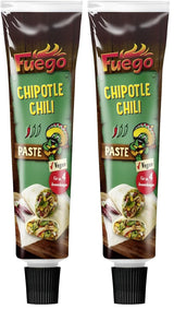 - Pasta De Chile Chipotle, Platos Mexicanos Picantes, Para 4 Anwendungen, Vegano, 1 x 40 g